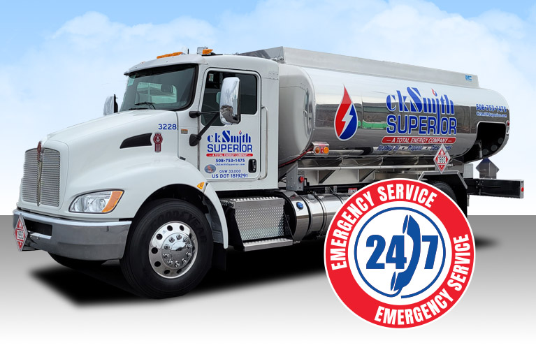 ckSmithSuperior's fleet of oil delivery trucks, propane delivery trucks and service vehicles