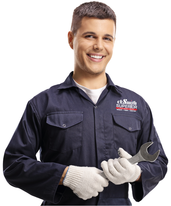 ckSmithSuperior Service Techs are ready to help install your heating and cooling equipment