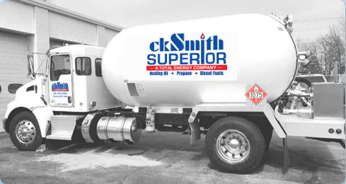Automatic Delivery of ckSmithSuperior Propane is based on your usage and tank size