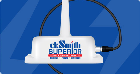 A ckSmithSuperior Propane tank monitor